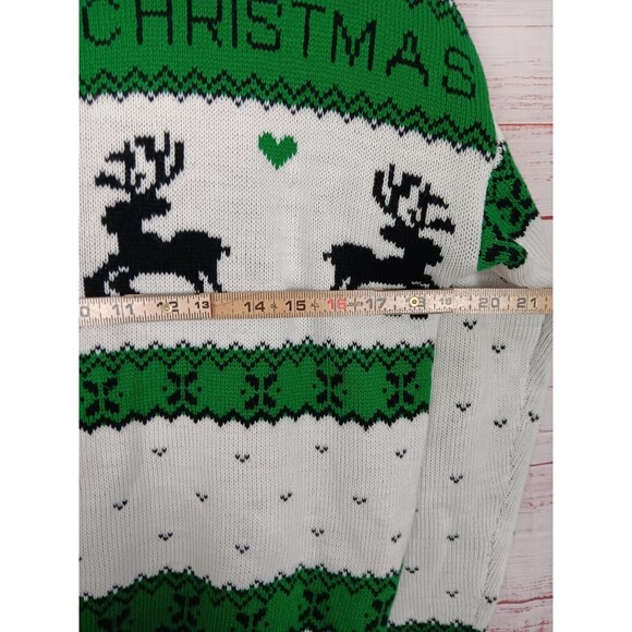 Simplee Ugly Christmas Sweater Women's Medium Merry Christmas - Picture 7 of 7